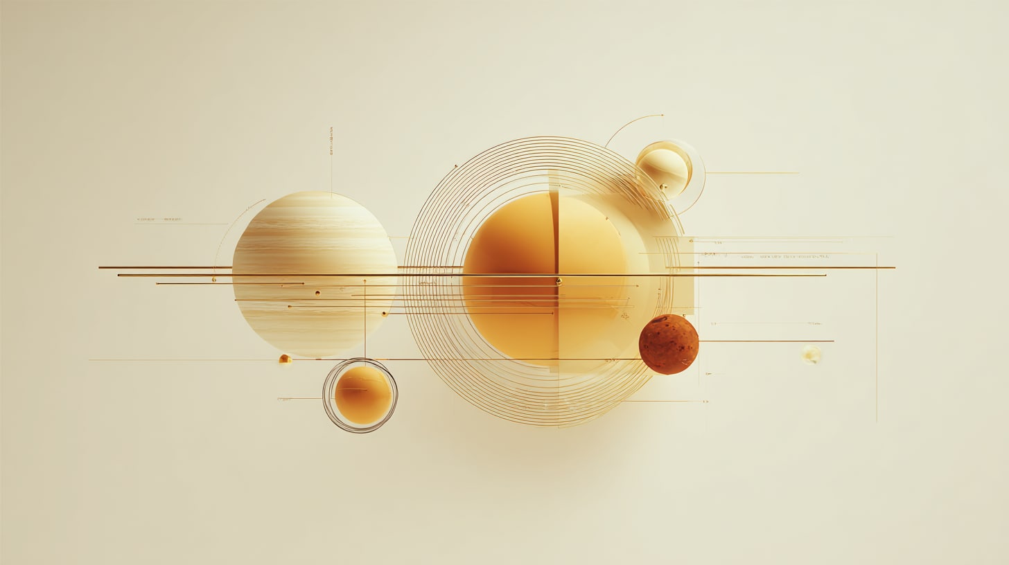 Orbital diagram — Earth, Mars, and the Helios solar swarm connected by Halcyon logistics.